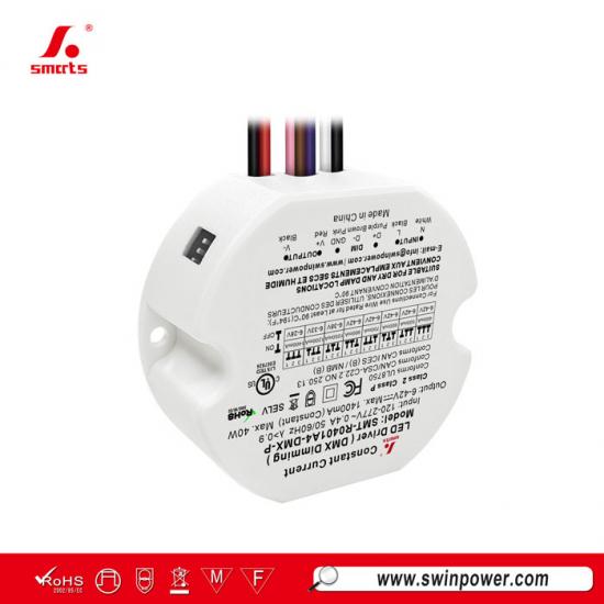 Precise Cues 40W DMX512 Dimmable Constant Current Round LED Driver